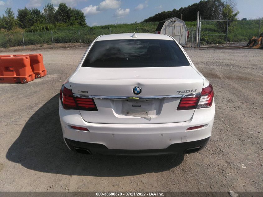 2014 BMW 7 SERIES 740LI XDRIVE WBAYF4C52ED282266