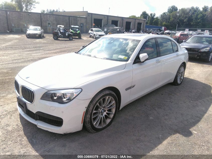 2014 BMW 7 SERIES 740LI XDRIVE WBAYF4C52ED282266