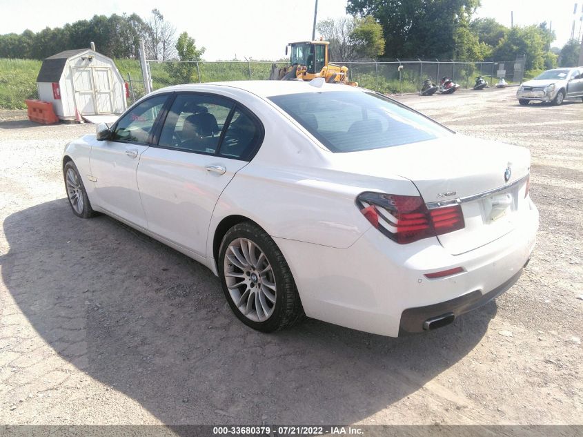 2014 BMW 7 SERIES 740LI XDRIVE WBAYF4C52ED282266