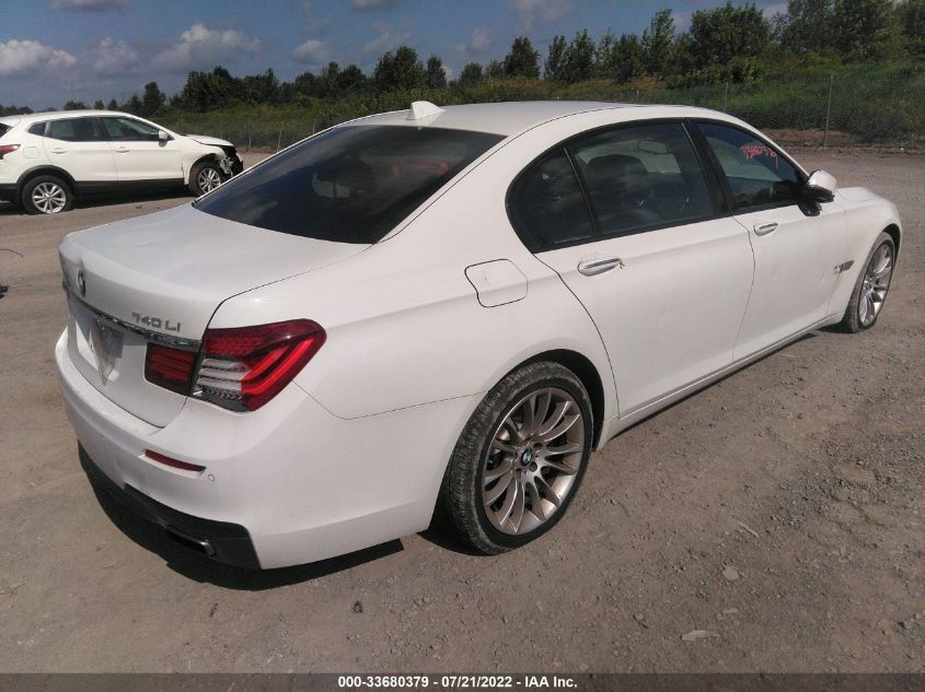 2014 BMW 7 SERIES 740LI XDRIVE WBAYF4C52ED282266