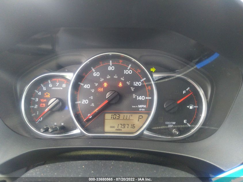 2015 TOYOTA YARIS L/SE/LE VNKKTUD39FA035240