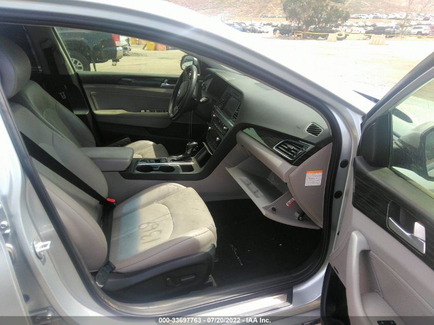 2017 HYUNDAI SONATA HYBRID LIMITED KMHE34L35HA076017