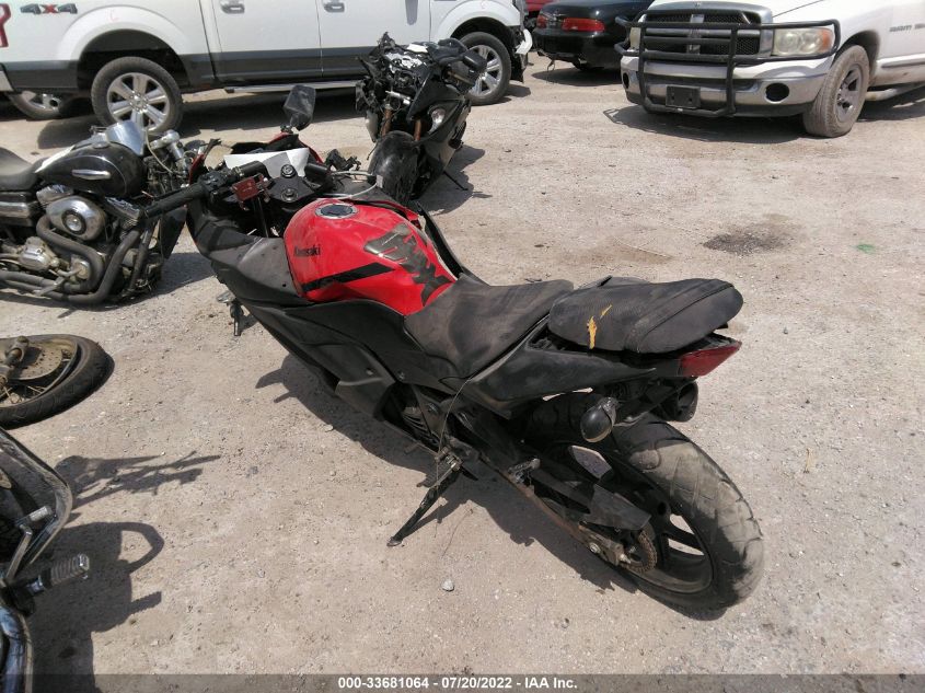 2012 KAWASAKI EX250 J JKAEXMJ13CDAB0771