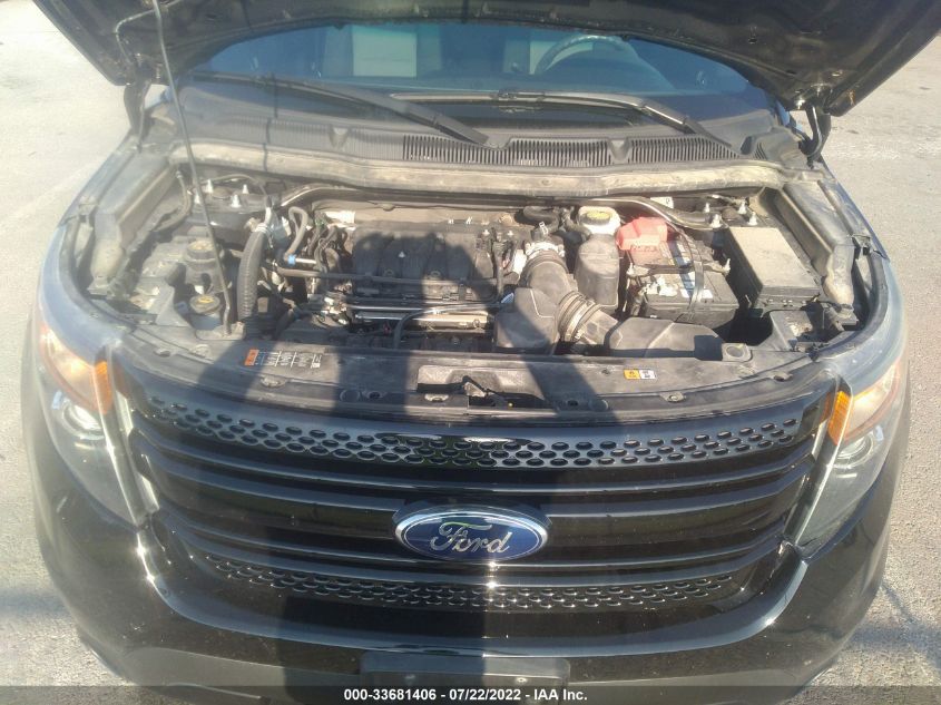 2014 FORD UTILITY POLICE 1FM5K8AR4EGB85725