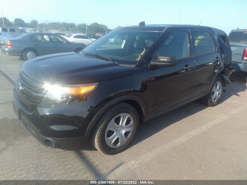 2014 FORD UTILITY POLICE 1FM5K8AR4EGB85725