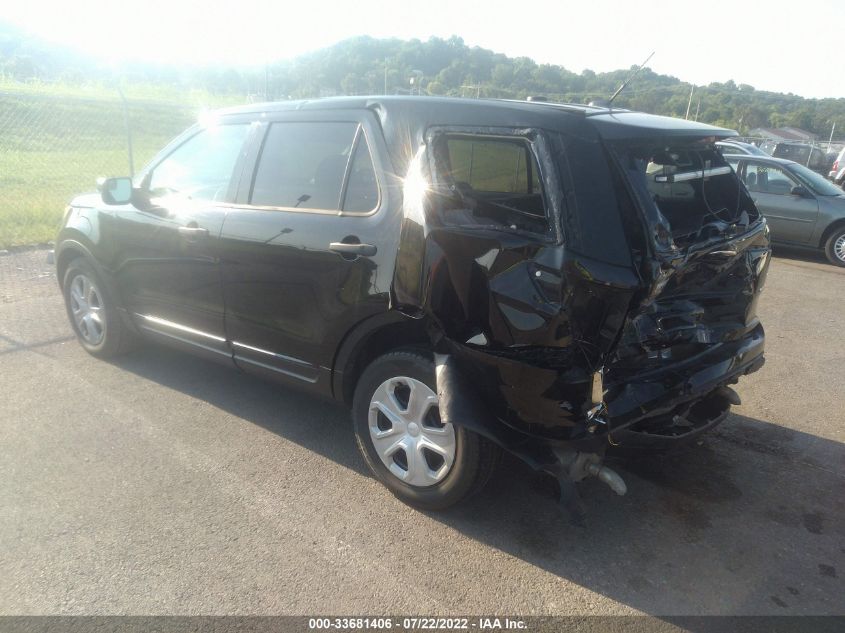 2014 FORD UTILITY POLICE 1FM5K8AR4EGB85725