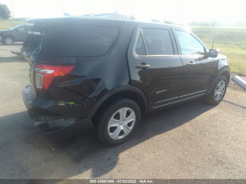 2014 FORD UTILITY POLICE 1FM5K8AR4EGB85725