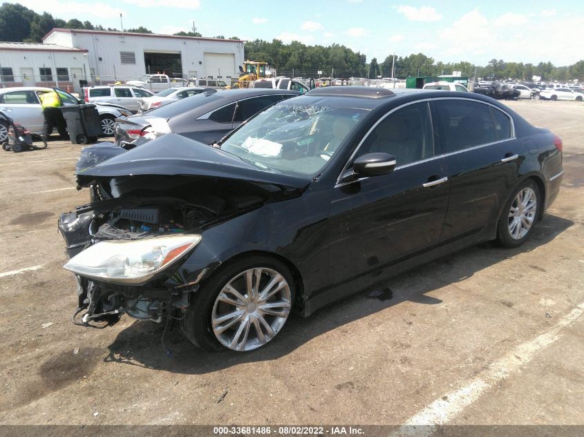 2013 HYUNDAI GENESIS 3.8L KMHGC4DD9DU222458