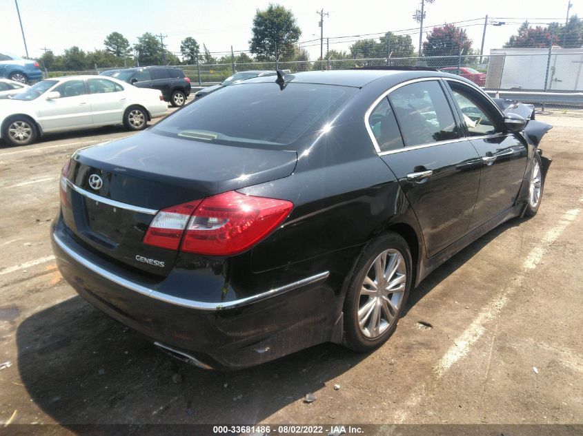 2013 HYUNDAI GENESIS 3.8L KMHGC4DD9DU222458