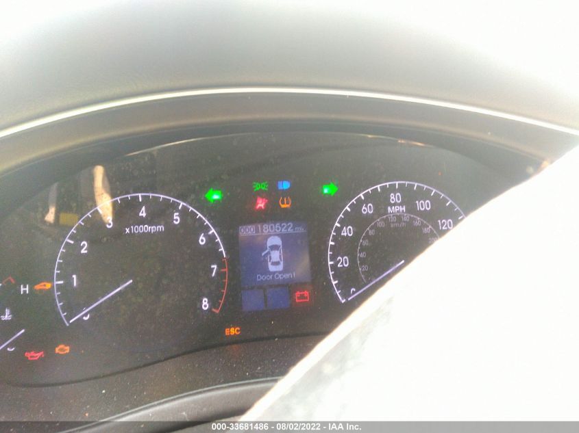2013 HYUNDAI GENESIS 3.8L KMHGC4DD9DU222458