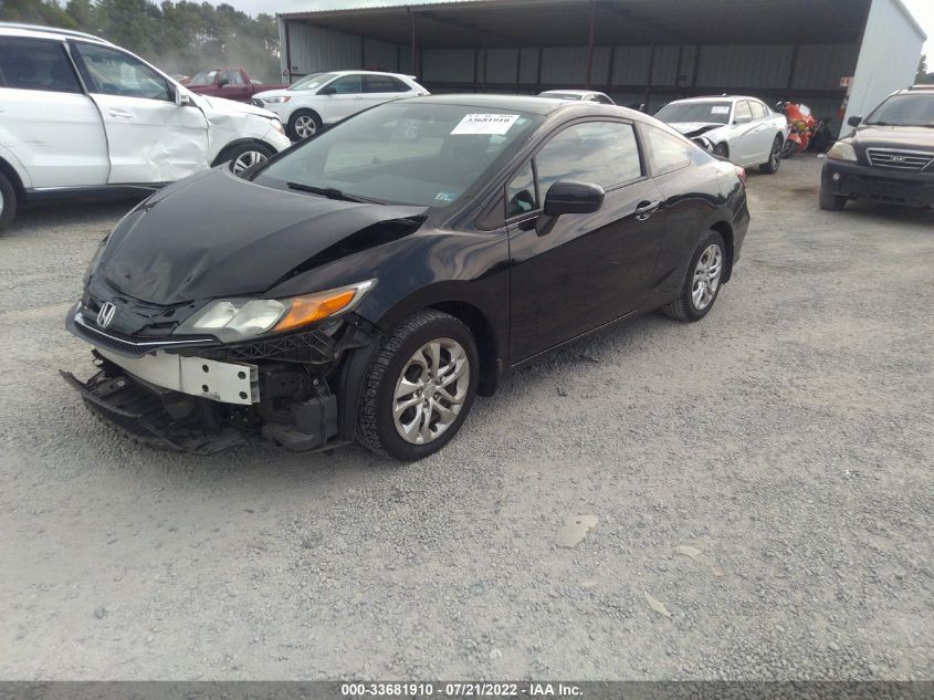 2014 HONDA CIVIC COUPE LX 2HGFG3B57EH506221
