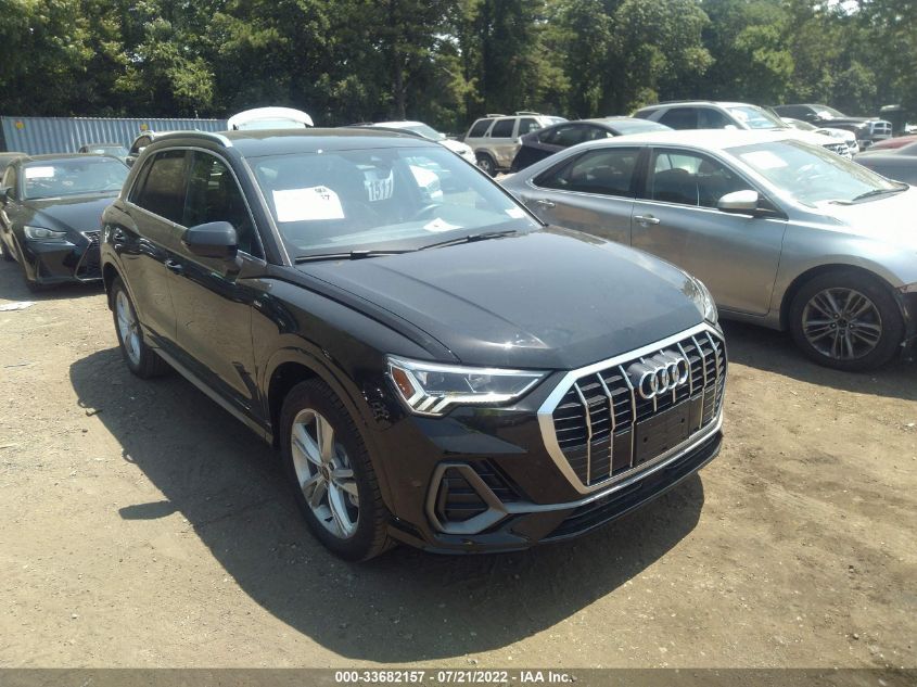 VIN WA1EECF33N1069075 2022 AUDI Q3 no.1