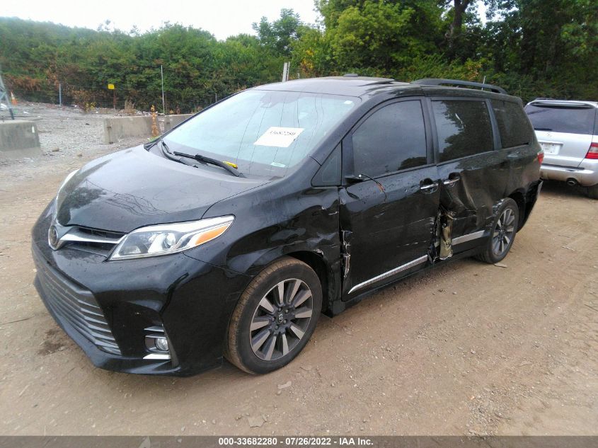 2020 toyota sienna limited hot sale premium