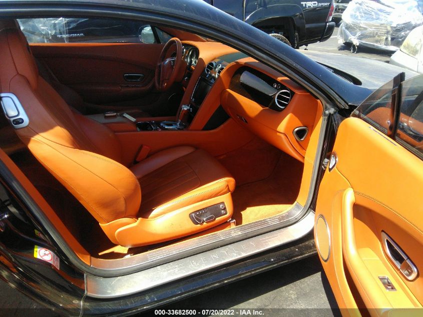 2013 BENTLEY CONTINENTAL GT V8 SCBFT7ZA7DC082368