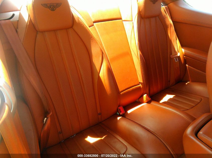 2013 BENTLEY CONTINENTAL GT V8 SCBFT7ZA7DC082368
