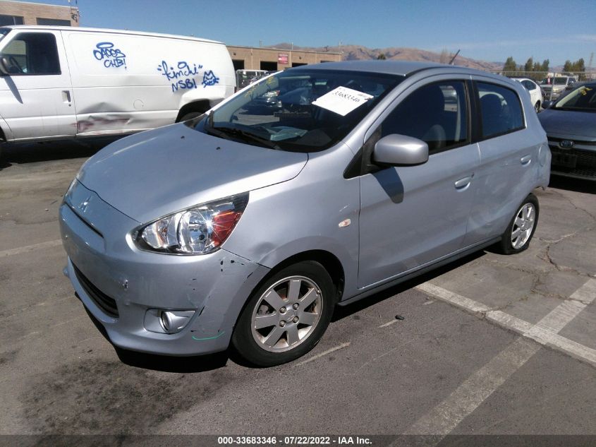 2015 MITSUBISHI MIRAGE ES/RF ML32A4HJ3FH059213