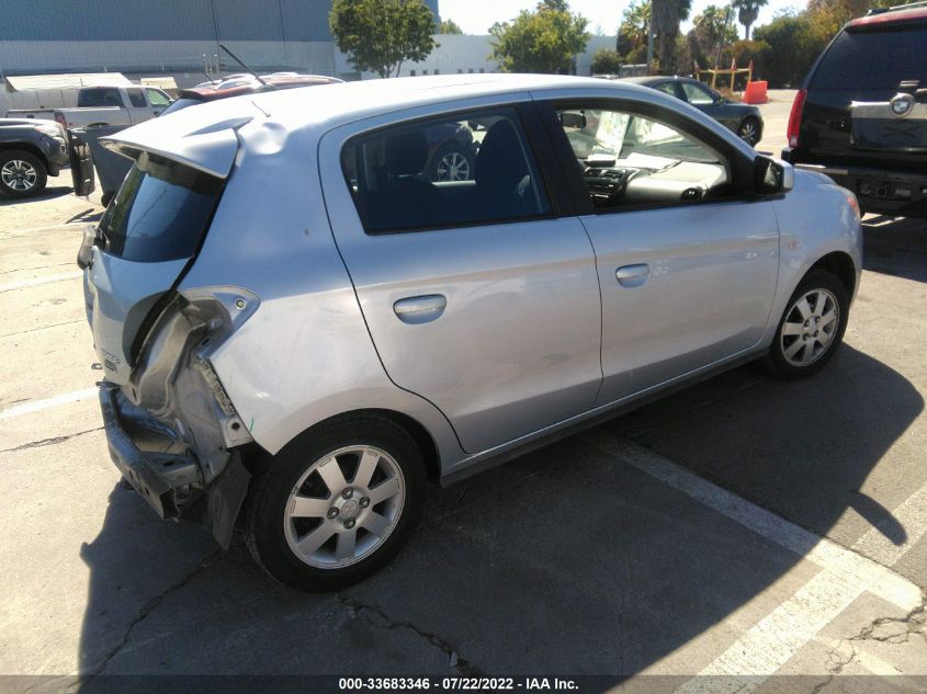 2015 MITSUBISHI MIRAGE ES/RF ML32A4HJ3FH059213