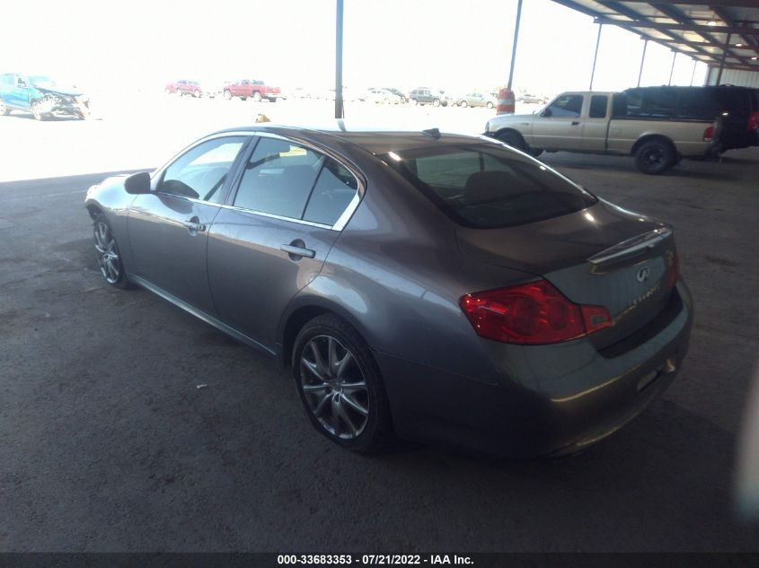 2013 INFINITI G37X - JN1CV6AR3DM757300