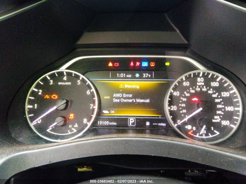 2019 NISSAN MURANO S - 5N1AZ2MS5KN129046