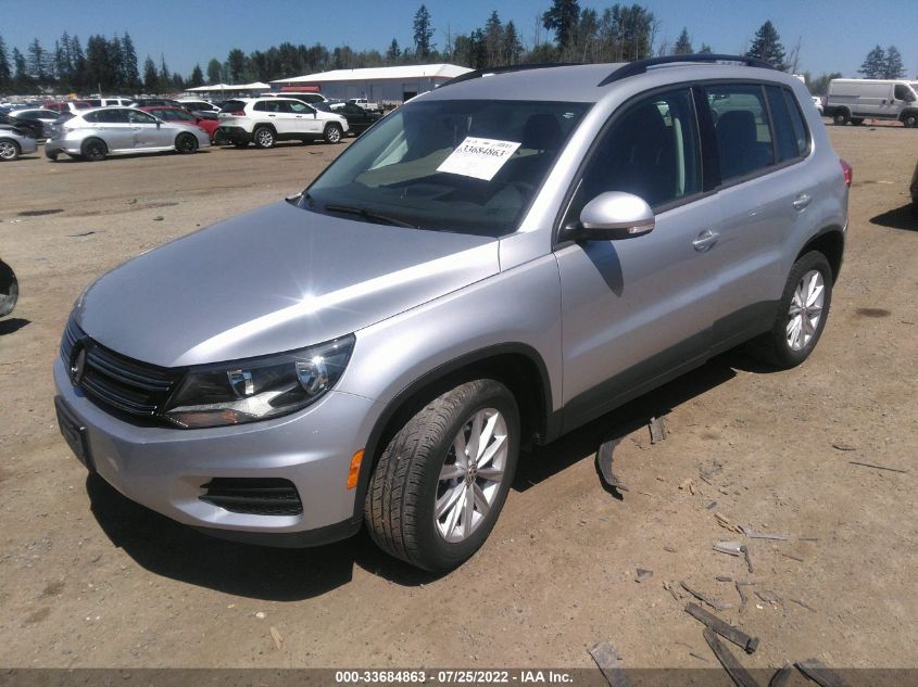 2018 VOLKSWAGEN TIGUAN LIMITED WVGBV7AXXJK000717