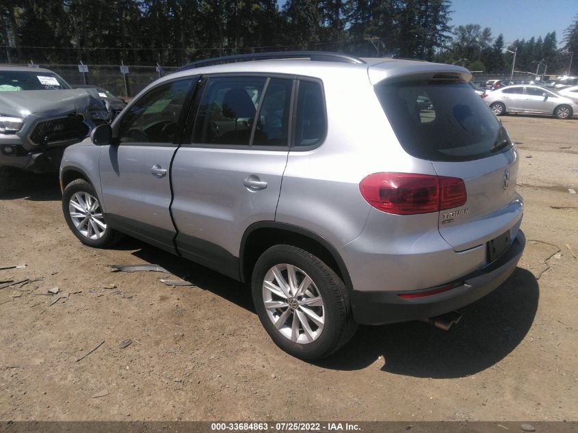 2018 VOLKSWAGEN TIGUAN LIMITED WVGBV7AXXJK000717