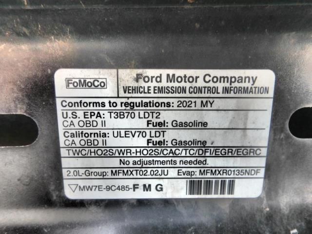 2FMPK3J94MBA02826 2021 FORD EDGE, photo no. 13