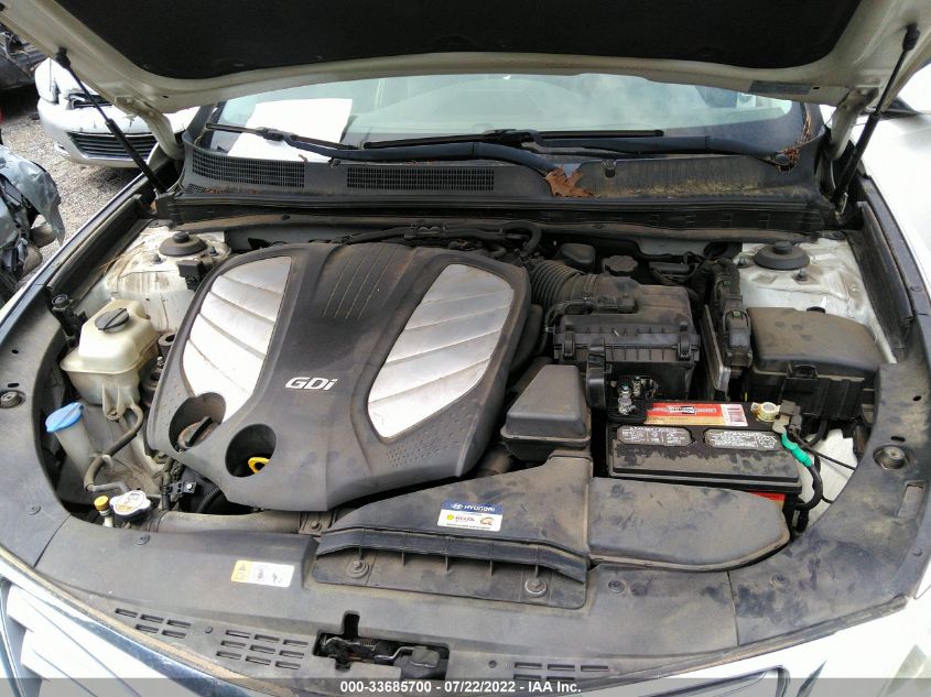 2013 HYUNDAI AZERA KMHFG4JG0DA249208