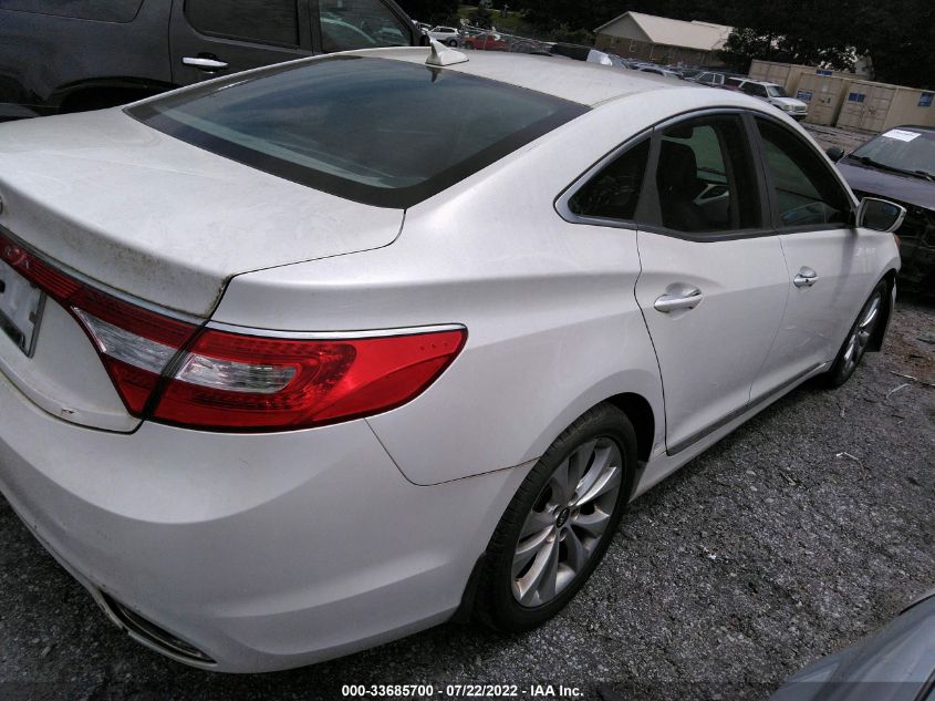 2013 HYUNDAI AZERA KMHFG4JG0DA249208
