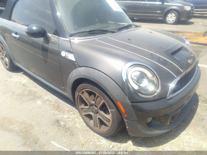 2013 MINI COOPER CONVERTIBLE S WMWZP3C58DT705352