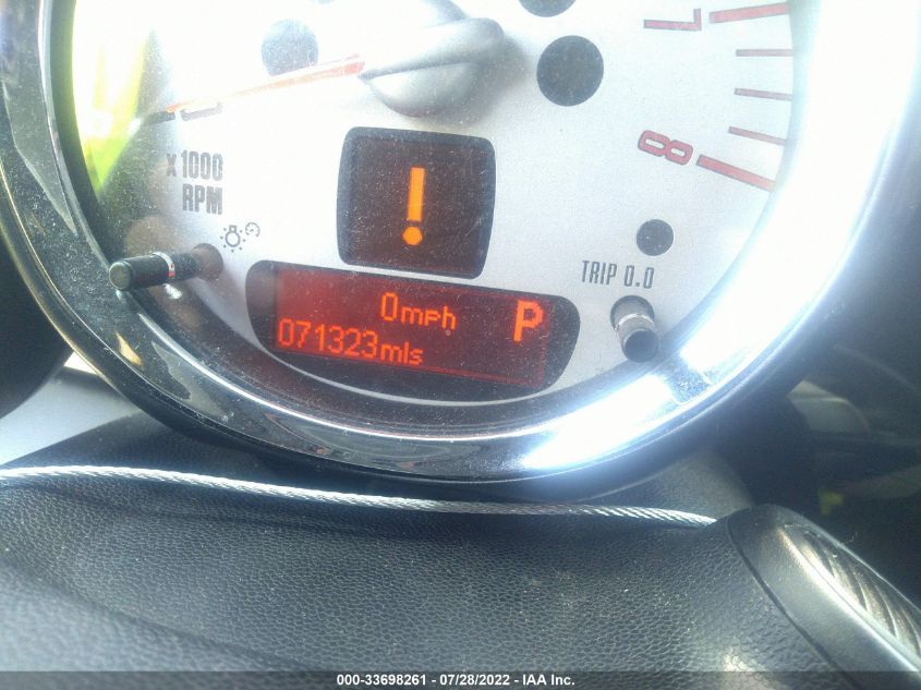 2013 MINI COOPER CONVERTIBLE S WMWZP3C58DT705352