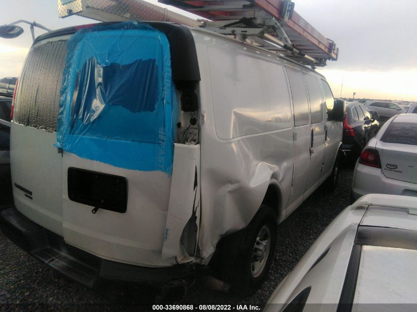 2016 CHEVROLET EXPRESS CARGO VAN 1GCWGAFF4G1248425