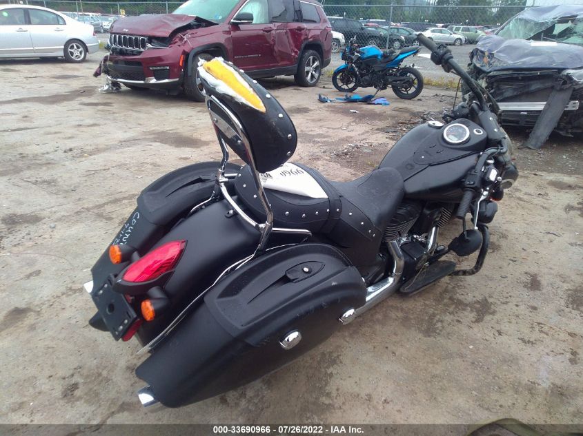 2018 INDIAN MOTORCYCLE CO. CHIEF DARK HORSE 56KCCDAA9J3362633