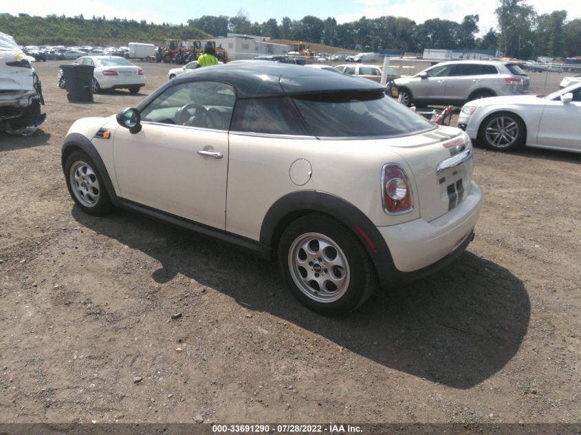 2015 MINI COOPER COUPE WMWSX1C59FT508148