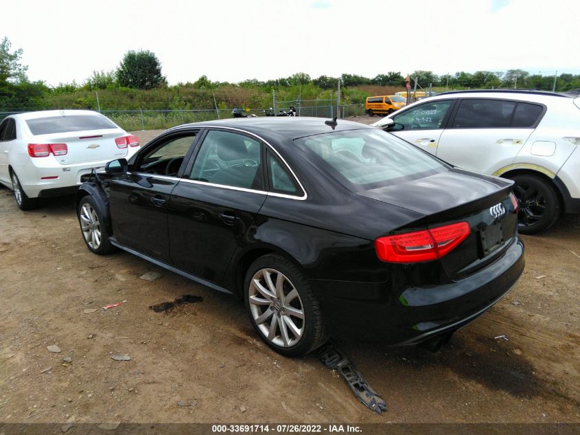 2014 AUDI A4 PREMIUM WAUBFAFL6EN003524