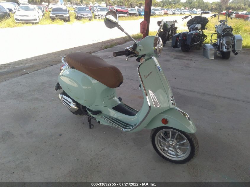 2022 VESPA PRIMAVERA ZAPM818GXN5906943