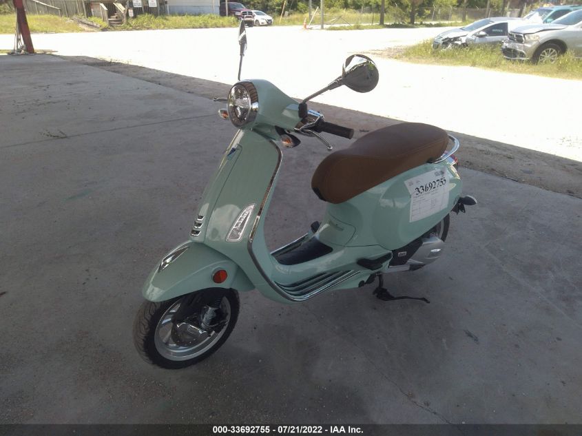 2022 VESPA PRIMAVERA ZAPM818GXN5906943