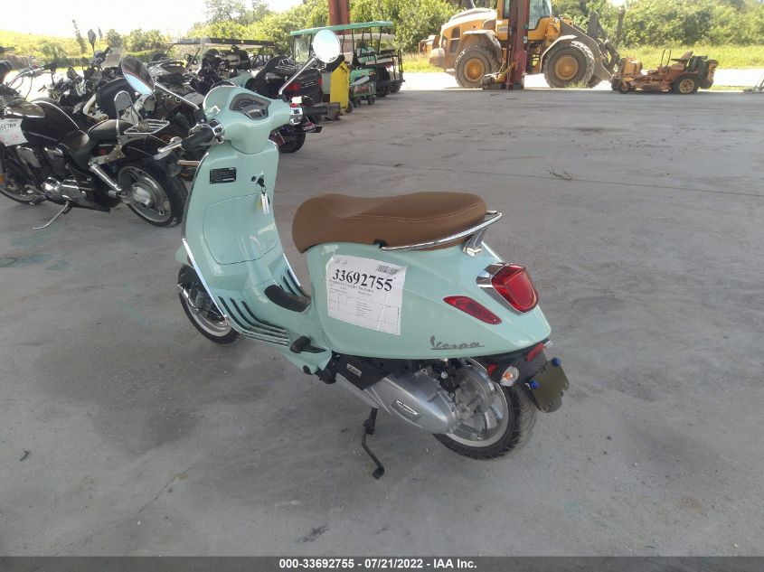 2022 VESPA PRIMAVERA ZAPM818GXN5906943