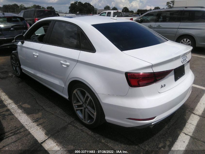 2017 AUDI A3 SEDAN PREMIUM WAUAUGFFXH1035483