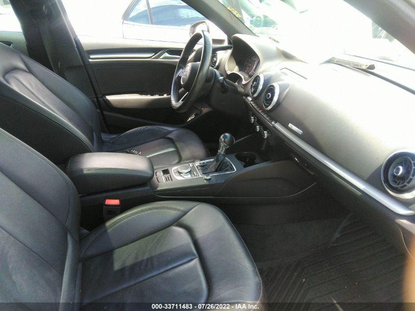 2017 AUDI A3 SEDAN PREMIUM WAUAUGFFXH1035483