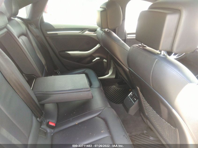 2017 AUDI A3 SEDAN PREMIUM WAUAUGFFXH1035483