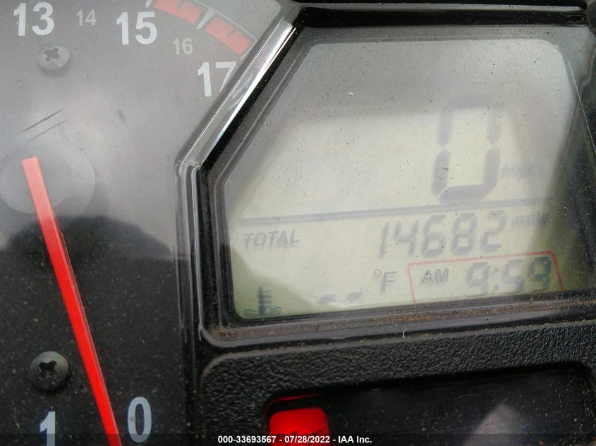 2008 HONDA CBR600 RR JH2PC40478M102701
