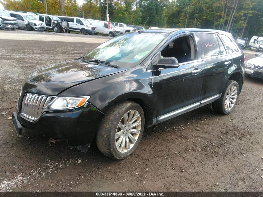 2013 LINCOLN MKX 2LMDJ8JK6DBL44143