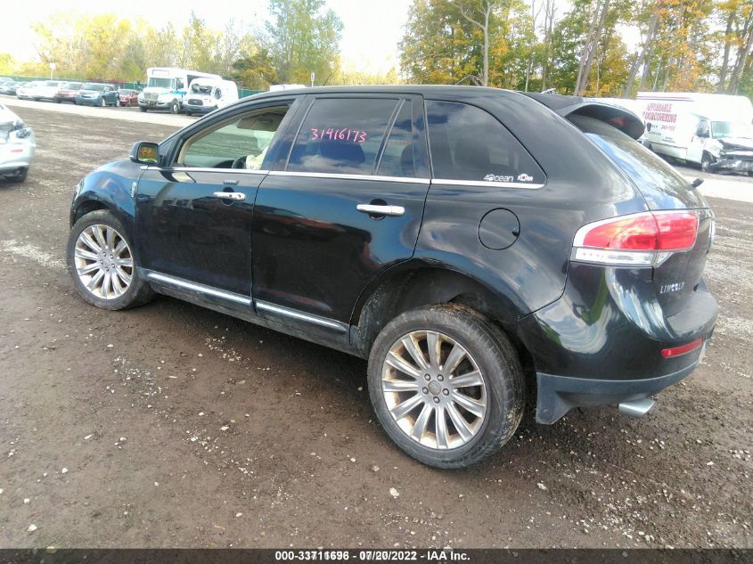 2013 LINCOLN MKX 2LMDJ8JK6DBL44143
