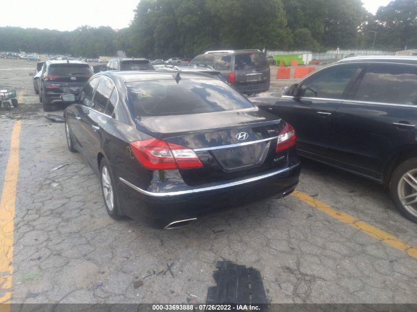 2013 HYUNDAI GENESIS 3.8L KMHGC4DD4DU251642