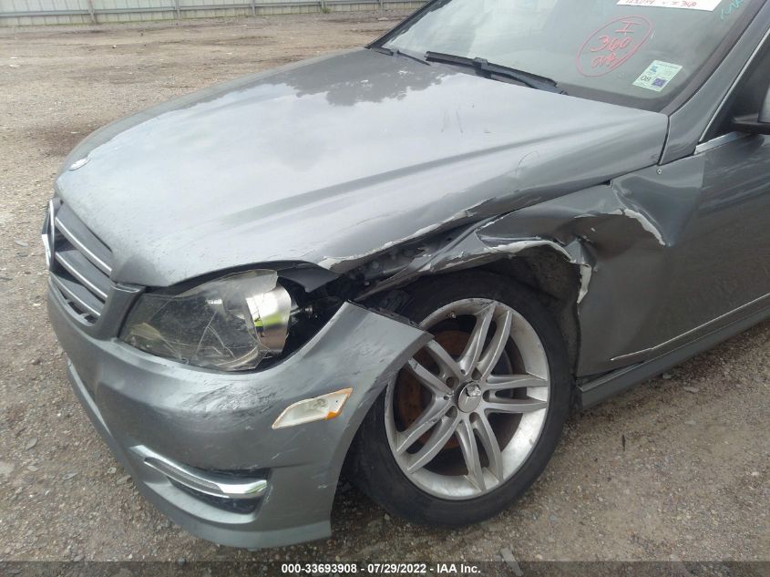 2014 MERCEDES-BENZ C-CLASS C 250 WDDGF4HB8EA939110