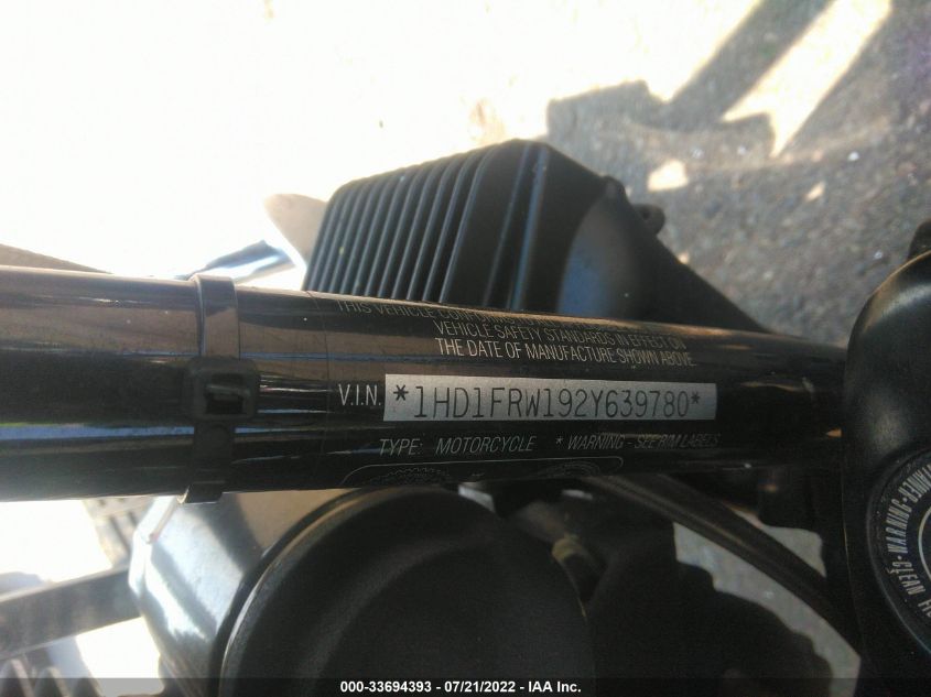 2002 HARLEY-DAVIDSON FLHRCI 1HD1FRW192Y639780