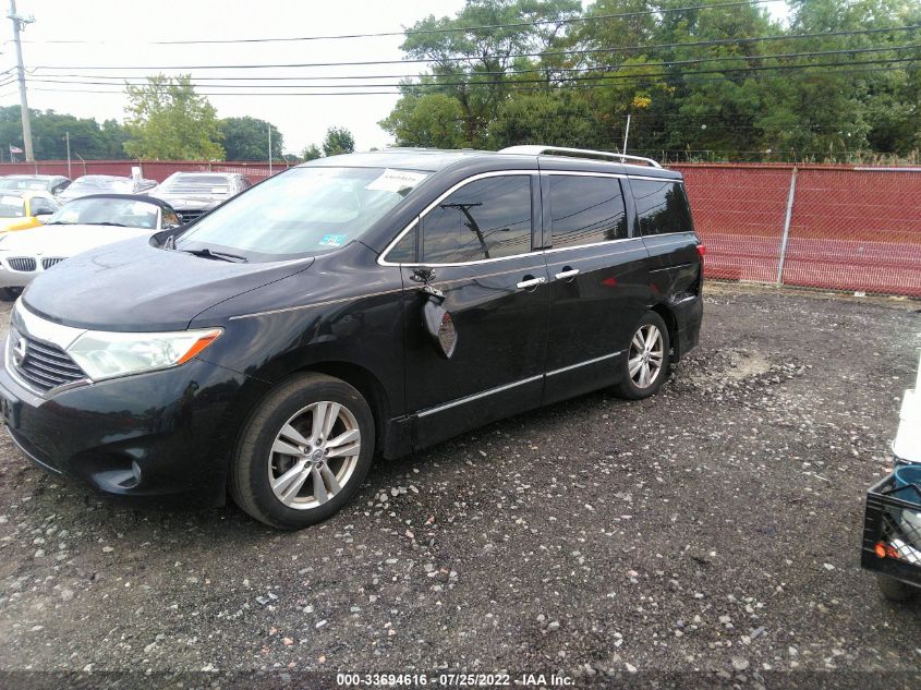 2013 NISSAN QUEST LE JN8AE2KP9D9070470