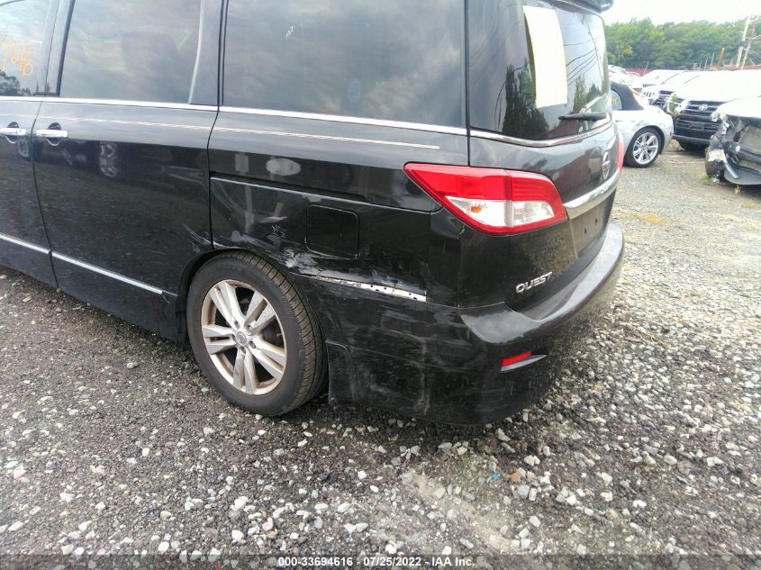 2013 NISSAN QUEST LE JN8AE2KP9D9070470