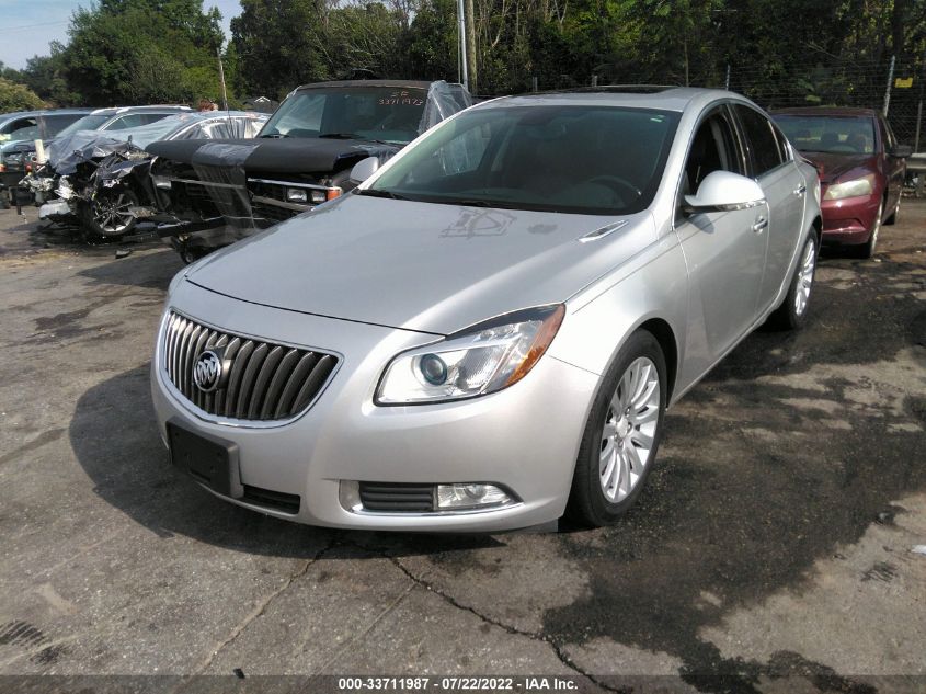 2013 BUICK REGAL TURBO PREMIUM 2 2G4GT5GV5D9250054