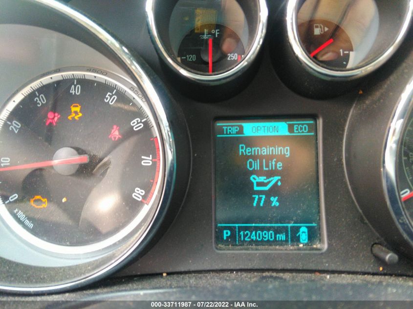 2013 BUICK REGAL TURBO PREMIUM 2 2G4GT5GV5D9250054
